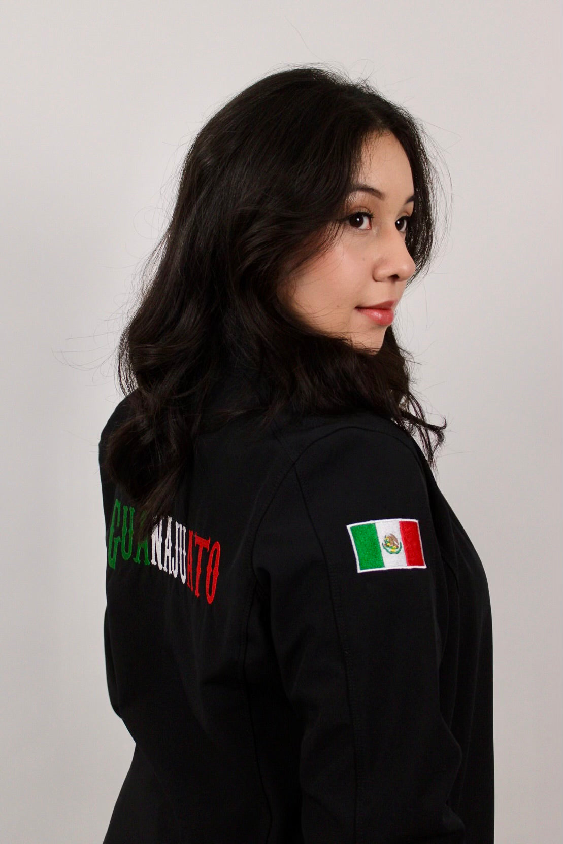 Mexico softshell jacket with custom state