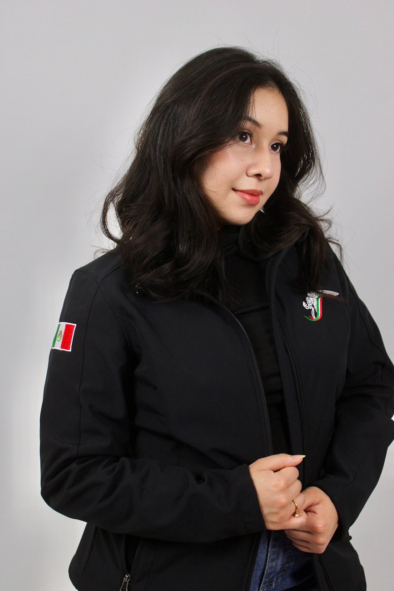 Mexico softshell jacket with custom state